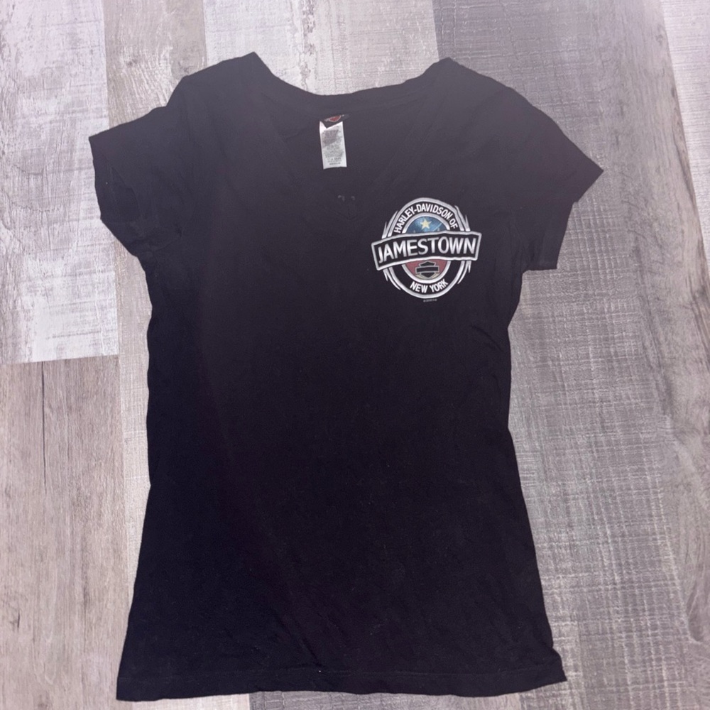 Harley-Davidson Black Jamestown Women's Tee